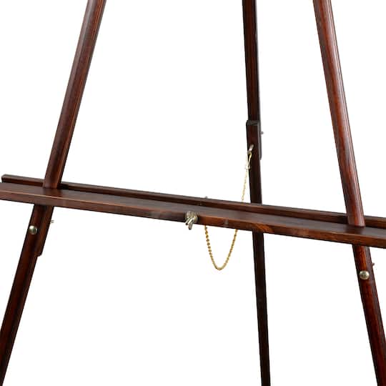 Vintage Brown Floor Easel By Artist S Loft